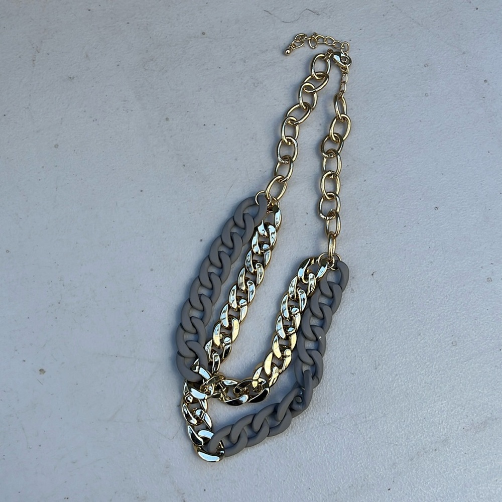 Charming Charlie - Chain Necklace 💛🩶